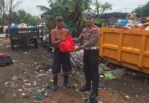 Satlantas Polresta Tanjungpinang Salurkan Bantuan Sosial Kepada Masyarakat Terdampak Penyesuaian Harga BBM