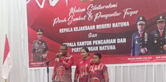 Kajari Natuna dan Kepala Basarnas Pamit Pindah Tugas