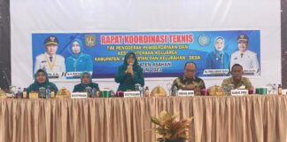 Ketua TP PKK Kabupaten Asahan Gelar Rakornis Tingkat Provinsi