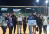 Kalahkan JPS Dengan Scor 3-2, Tim Bola Voli Friska Raih Juara Pertama