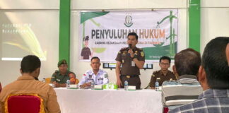 Kacabjari Natuna di Tarempa Gelar Penyuluhan Hukum di Desa Sri Tanjung