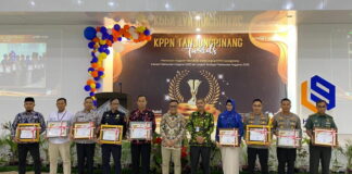 Polres Lingga Terima Penghargaan dari KPPN Tanjung Pinang Satker Terbaik Kedua Kinerja Pelaksanaan Anggaran Tahun 2022