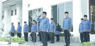 106 CPNS Terima SK PNS dari Sekda Asahan