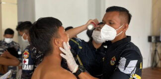 Lanal Ranai Gelar Safari Kesehatan di Balai Kesehatan