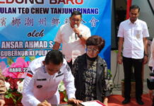 Gubernur Ansar Resmikan Gedung Perkumpulan Teo Chew Tanjungpinang