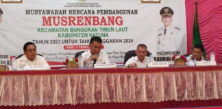 Ketua DPRD Natuna Hadiri Musrenbang Kecamatan Bunguran Timur Laut