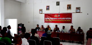 Kapolres Natuna Tampung Curhat Warga Desa Sungai Ulu