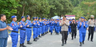 Kapolda Beri Pesan Kepada Seluruh Personel Ditpolairud Agar Menjalankan Tugas Dengan Baik