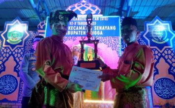 Kades Baran Bangga dan Terharu Bisa Raih Juara Umum Ketiga Kalinya di STQH Tingkat Kecamatan Senayang