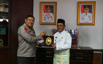 Gubernur Ansar Terima Silaturahmi Kapolda Kepri Baru
