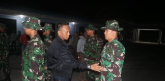 Tradisi Lanud RSA Sambut 31 Prajurit Baru