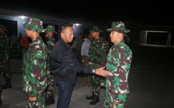 Tradisi Lanud RSA Sambut 31 Prajurit Baru