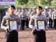 Upacara Pemberian Penghargaan Kepada Personil yang Berprestasi dan PTDH di Polres Lingga