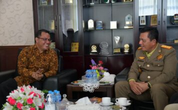 Gubernur Ansar Terima Komisioner Bawaslu Kepri