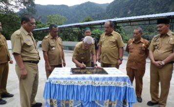 Bupati dan Wakil Bupati Asahan Resmikan Berbagai Fasilitas di Air Terjun Ponot