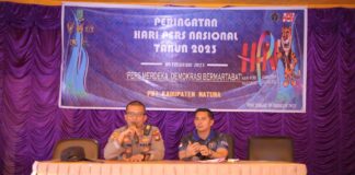 Sempena HPN, Polres Natuna Gelar Sosialisasi Hukum Kepada Masyarakat Desa Pian Tengah