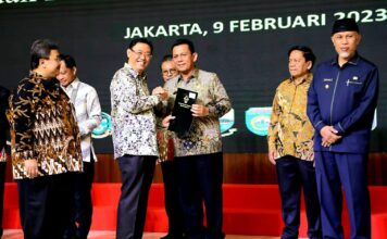 Gubernur Ansar dan Ketua DPRD Kepri Hadiri Entry Meeting LK Tahun 2022 Pada Entitas di Lingkungan AKN V BPK RI