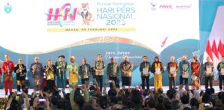 Wakil Bupati Asahan Hadiri Puncak HPN Tahun 2023