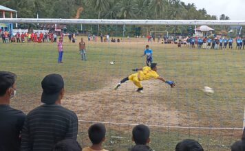 Adu Finalti, Tim Kapten Laut Taklukan Kesebelasan Desa Putik A