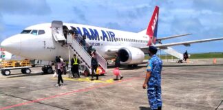 Babinpotdirga Pantau Prokes di Bandara RSA dan Pelabuhan Penagi