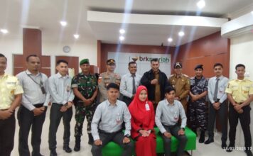 Bupati Tinjau Kedai Bank Riau Kepri di Subi