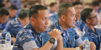 Danlanud RSA Natuna Hadiri Rapim TNI AU