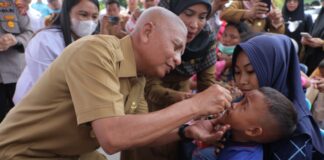 Pemerintah Kabupaten Asahan Capai Lebih Kurang 20 Persen Sub Pin Polio