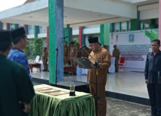 Bupati Anambas Abdul Haris Lantik 143 PNS Formasi 2021