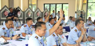 Komandan Lanud RSA Ikuti Rakernis Koopsud I