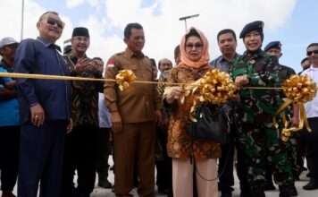 Resmikan Proyek Integrasi Pelantar I & II Tanjungpinang, Ansar Yakin Dapat Memacu Pertumbuhan Ekonomi