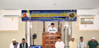 Danlanud RSA Minta Peringatan Isra Mi’raj Jadikan Introspeksi Dalam Ibadah Sholat