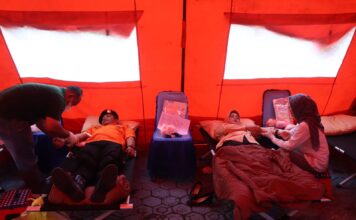 Jelang HUT ke 51 Basarnas, Kansar Natuna Gelar Aksi Donor Darah