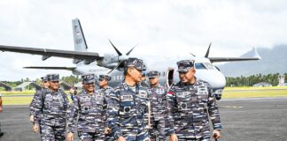 Kunjungan Kerja Pangkoarmada I Diwilayah Kerja Lanal Ranai