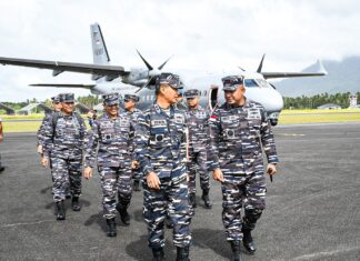 Kunjungan Kerja Pangkoarmada I Diwilayah Kerja Lanal Ranai