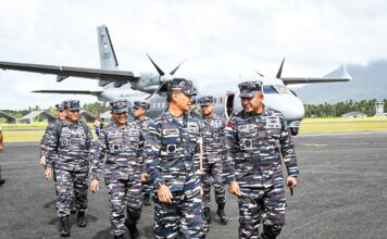 Kunjungan Kerja Pangkoarmada I Diwilayah Kerja Lanal Ranai