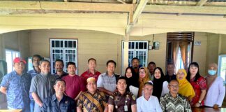 Pamit Pindah Tugas Kacabjari Natuna di Tarempa dengan FPK Anambas Penuh Haru