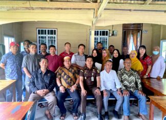 Pamit Pindah Tugas Kacabjari Natuna di Tarempa dengan FPK Anambas Penuh Haru