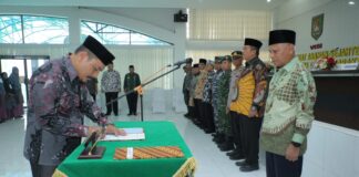 Bupati Asahan Lantik Dewan Hakim MTQ Ke 54