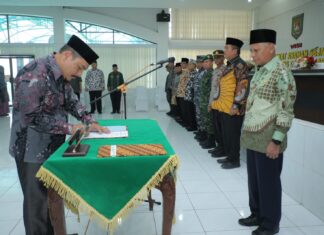 Bupati Asahan Lantik Dewan Hakim MTQ Ke 54