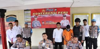 Polsek Dabo Singkep Gelar Konferensi Pers Ungkap Kasus Kekerasan Terhadap Anak, Pencurian dan Pencabulan Anak Dibawah Umur