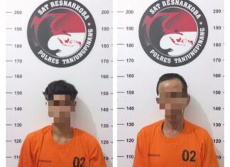 Polisi Berhasil Amankan 2 Pelaku Tindak Pidana Penyalahgunaan Narkotika di Tanjungpinang