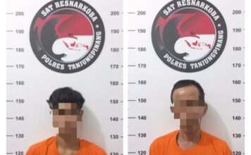 Polisi Berhasil Amankan 2 Pelaku Tindak Pidana Penyalahgunaan Narkotika di Tanjungpinang