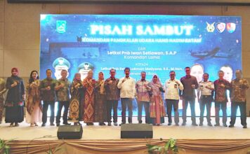 Wakil Ketua I DPRD Batam Kamaludin Hadiri Pisah Sambut Danlanud Hang Nadim Batam