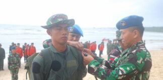 Berlangsung 3 Hari, Danlanud RSA Tutup Latihan Survival Dasar Tahun 2023