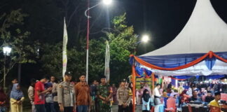 Pengamanan MTQ Tingkat Kabupaten Ke-X, Polres Lingga Kerahkan Puluhan Personil