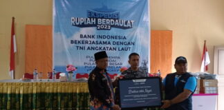 Lanal Tarempa Pastikan Rupiah Tetap Berdaulat di Pulau Terluar dan Perbatasan