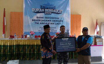 Lanal Tarempa Pastikan Rupiah Tetap Berdaulat di Pulau Terluar dan Perbatasan