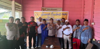 Kapolsek Daik Lingga Gelar Jum’at Curhat Kamtibmas Bersama Awak Media