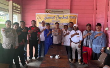 Kapolsek Daik Lingga Gelar Jum’at Curhat Kamtibmas Bersama Awak Media