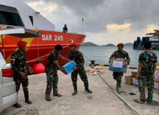 Pasukan Perisai Langit Denhanud 477 Kopasgat Berperan Aktif Dalam Misi Kemanusiaan